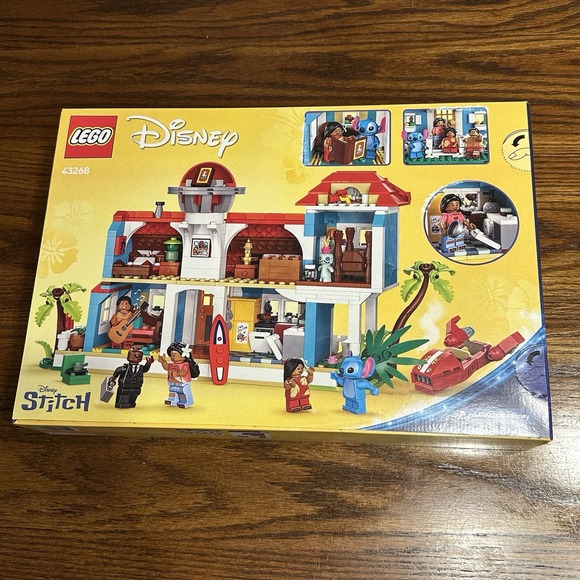 LEGO Disney: Lilo and Stitch Beach House (43268) New Sealed Box - Picture 2 of 2
